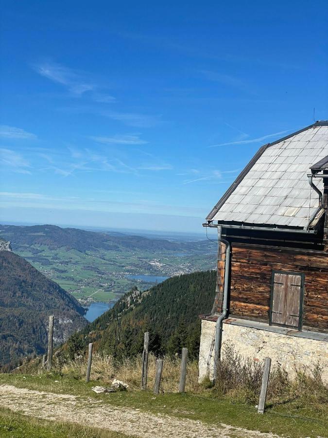 "Ferienhaus Am Mondsee" Mit Direktem Schafbergblick Im Salzkammergut Bei Salzburg Eksteriør bilde